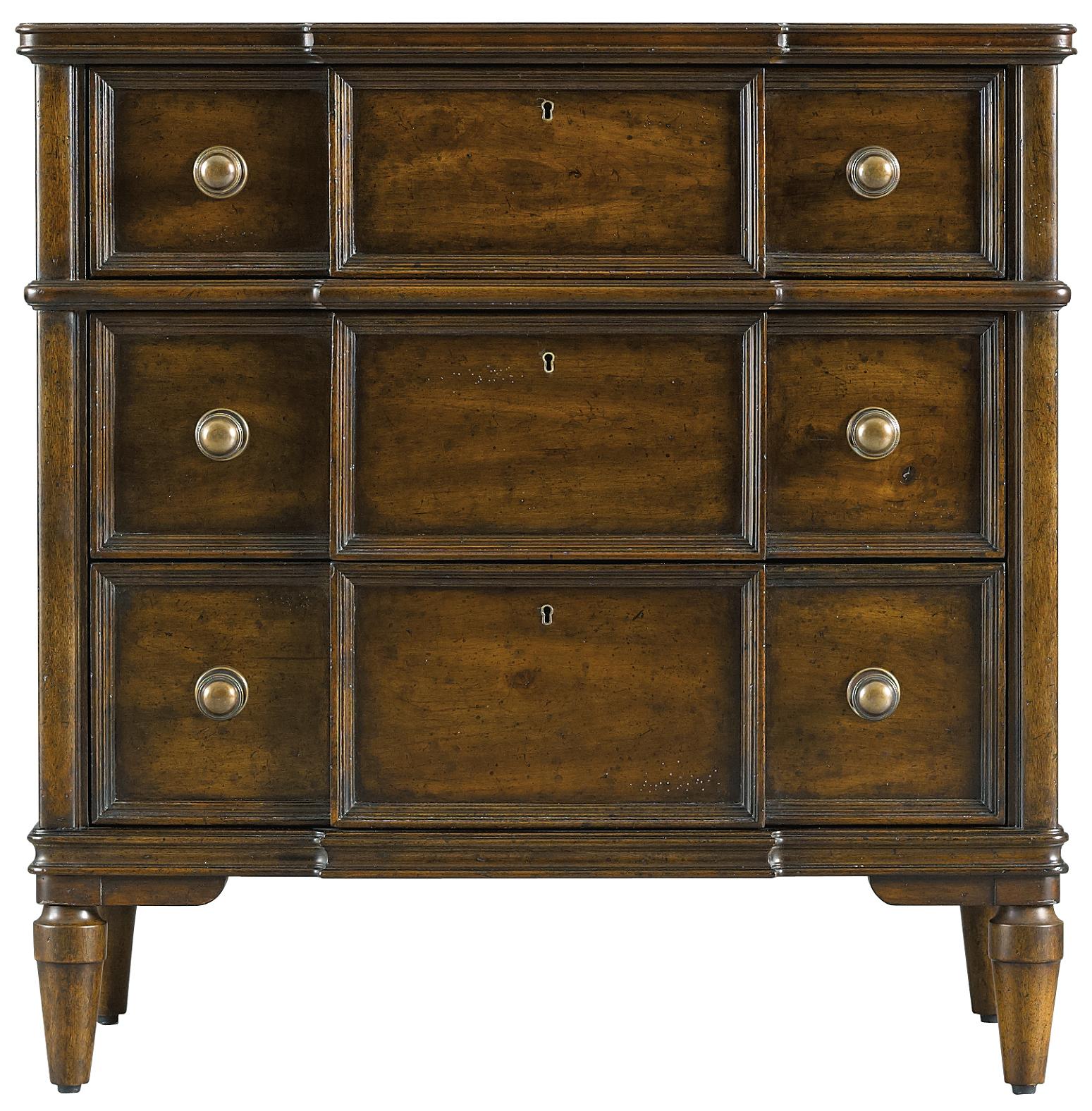 Stanley Furniture Vintage Antiqued Bachelor's Chest Find Your